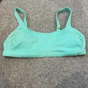 Green bikini top